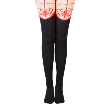 Red and Green Women's Tights