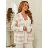 Snuggle Sac Women’s Open Front Cardigan with Pockets Soft Long Sleeve Knit Sweater for All Seasons - 4 of 4