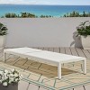 GDFStudio Wanderlust Outdoor Mesh and Aluminum Armless Adjustable Chaise Lounge - 2 of 4
