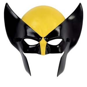HalloweenCostumes.com One Size Fits Most  Men  Adult Wolverine Mask | Superhero Masks, Yellow/Black - 1 of 3