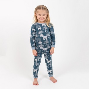Leveret Kids Two Piece Bamboo Christmas Pajamas - 1 of 4