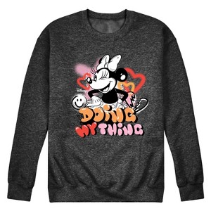 Men's - Disney - Minnie Mouse Graphic Fleece Sweatshirt - 1 of 4