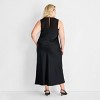 Women's Sleeveless Mixed Media Ankle Slip Dress - Future Collective - 2 of 3