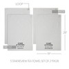 Down Home 5 Star Review Tea Towel Set of 2 19x28 - 4 of 4