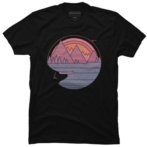Men's Design By Humans The Mountains Are Calling By Thepapercrane T ...