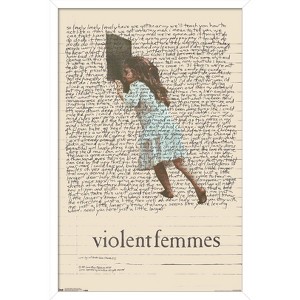 Trends International VIolent Femmes - Lyric Girl Tea Towel Framed Wall Poster Prints - 1 of 4