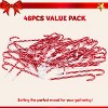 Joyfy Christmas Candy Cane Pens – Festive Red & White Striped Ballpoint Pens – Holiday Party Favors & Stocking Stuffers - 4 of 4