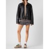 Women's Kadesia Faded Faux Leather Jacket - GOLDEN - 4 of 4