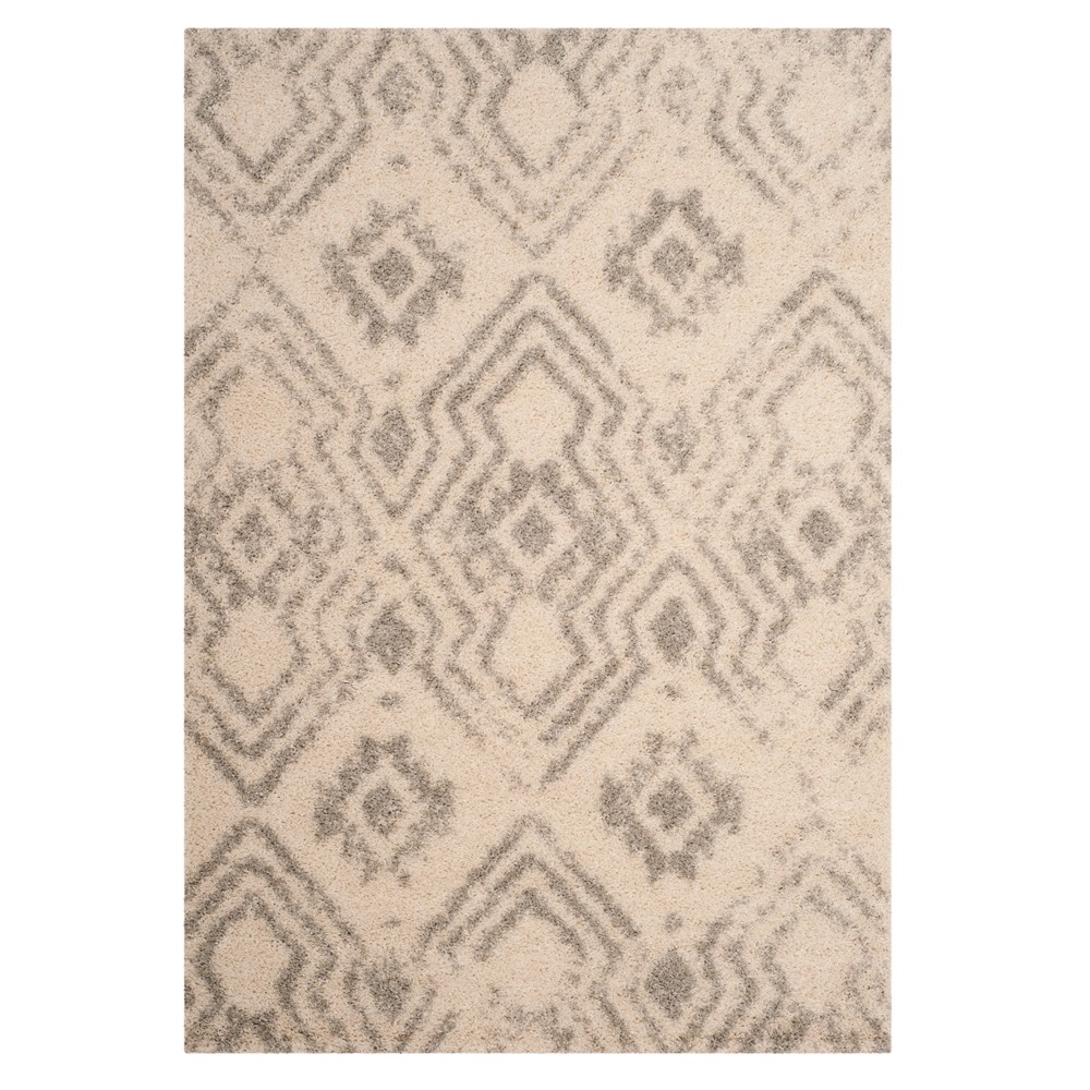 4'x6' Beyzan Loomed Rug Ivory/Gray - Safavieh