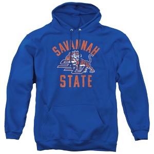 Savannah State University Official Tigers Logo Adult Pull-Over Hoodie - 1 of 4