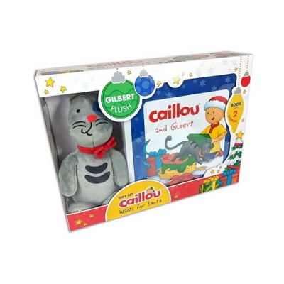 Caillou Waits for Santa Gift Set - (Mixed Media Product)