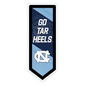 Evergreen Ultra-Thin Glazelight LED Wall Decor, Pennant, University of North Carolina- 9 x 23 Inches Made In USA - 1 of 4