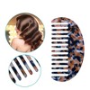 Unique Bargains Anti-Static Hair Comb Wide Tooth for Thick Curly Hair Hair Care Detangling Comb 2 Pcs - 2 of 4