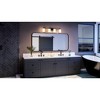 Urban Ambiance Luxury Modern Bath Light 7.625''H x 32.5''W,  Midnight Black Finish,  Broome Collection, UHP4115 - 2 of 4