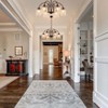 LLHZSY Farmhouse Black Chandeliers 6-Lights Crystal Pendant Light Fixture for Dining Room Foyer - W 30 3/10" - 4 of 4
