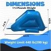MOVSSOU Inflatable Water Slide 114"x43"x59" Pool Slide Built-in Sprayers Swimming Pool Water Slide Kids - 2 of 4