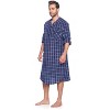 Ashford & Brooks Mens Woven Long Sleep Shirt Nightshirt - 3 of 4