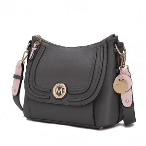 MKF Collection Maggie Vegan Leather Women's Crossbody bag by Mia K - 1 of 4