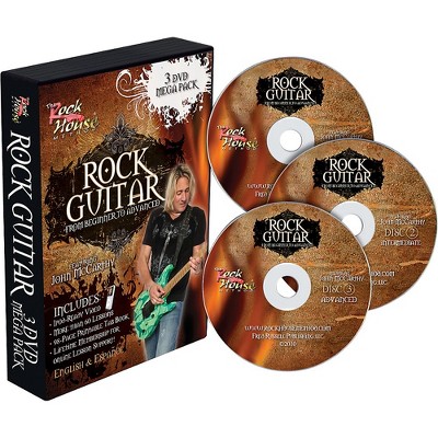 Rock House Learn Rock Guitar: Beginner, Intermediate, and Advanced (3-DVD package)