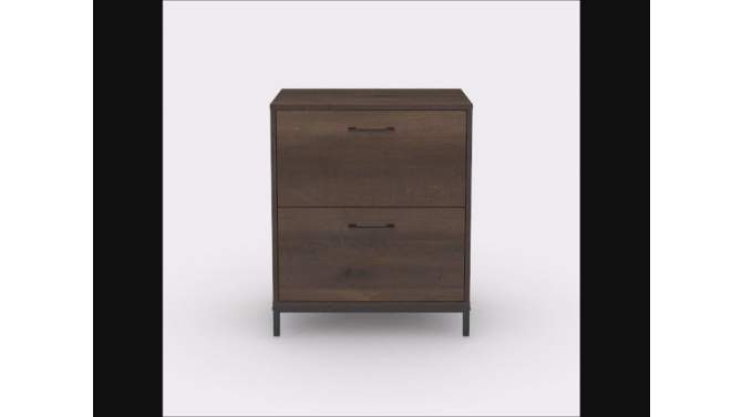 2 Drawer North Avenue Lateral File - Sauder, 4 of 5, play video