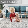 Hallway Runner Rug - Soft, Non-Slip, Washable Kitchen Runner, Stylish Carpet for Entryway or Kitchen Flooring - 4 of 4