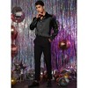 Lars Amadeus Men's Long Sleeves Button Down Prom Party Satin Dress Shirts - image 4 of 4