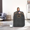 VEVOR Portable Personal Steam Sauna Spa Tent with 1200 Watt Steam Generator, with Chair & Storage Bag, Time & Temperature Remote Control, Black - 2 of 4