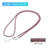 Unique Bargains Metal Portable Crystal Bag Handle Sparkly Replacement Bag Straps - 2 of 4