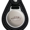 St. Bonaventure University Bonnies Logo Black Leather Keychain - 3 of 4