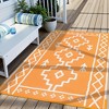Lahome Back to College Series Pattern Series Outdoor Plastic Straw Rug-Waterproof Reversible Mat for Patio, Backyard, Camping, RV Awning - 4 of 4