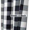 Buffalo Check Plaid Cotton Blend Kitchen Curtains - 3 of 4