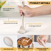 Itopfox 15-Piece Kitchen Cooking Utensils Set with Holder, Heat Resistant Food Grade Silicone Utensils for Nonstick Cookware, Dishwasher Safe - 3 of 4