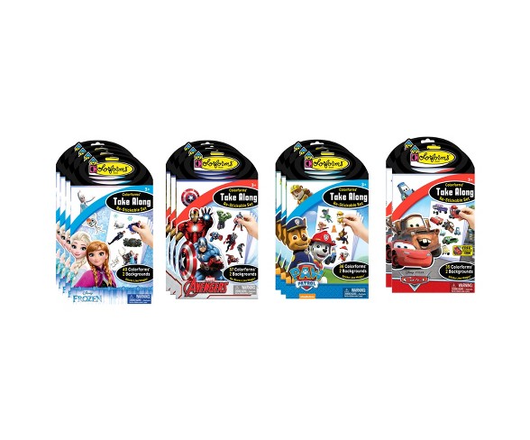 Colorforms Take Along Re-Stickable Party Favor Pack