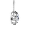 Pompeii3 3/4Ct Natural Diamond Unspoken Pendant 14k Gold 18" Women's Solitaire Necklace - 3 of 4