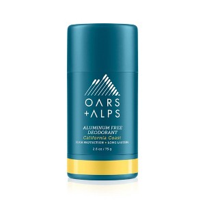 OARS + ALPS Men's Aluminum-Free Natural Deodorant - 2.6oz - 1 of 4