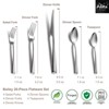 Itopfox 20-Piece Forged Silverware Set, Stainless Steel Flatware Cutlery Set for 4, Mirror Polished, Dishwasher Safe - 4 of 4