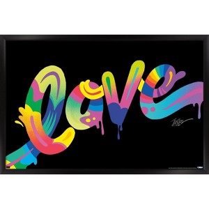 Trends International Jason Naylor - Love Framed Wall Poster Prints - 1 of 4