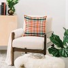 16"x16" Sheila Wenzel Ganny Picnic Summer Plaid Square Throw Pillow - Deny Designs: Indoor Abstract Woven, Zippered, Machine Washable - 3 of 4