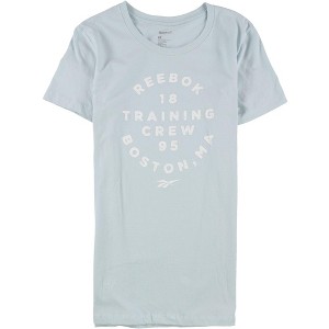 Reebok Womens Training Crew Boston, Ma 1895 Graphic T-Shirt, Blue, Medium - 1 of 2