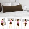 PiccoCasa 110GSM Brushed Microfiber Envelope Closure Soft Pillowcases - 2 of 3