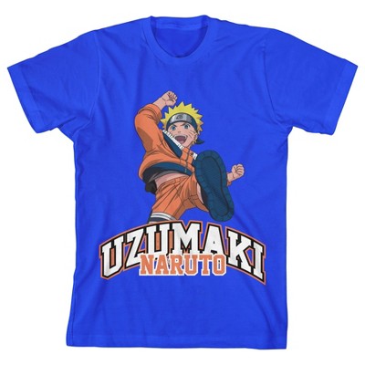 Naruto Uzumaki Crew Neck Short Sleeve 4pk Boy's Tees-xxl : Target