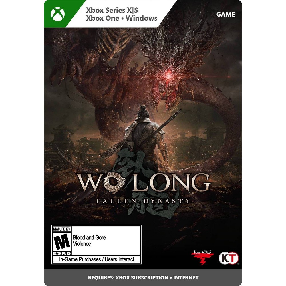 Photos - Console Accessory Wo Long: Fallen Dynasty Standard Edition - Xbox Series X|S/Xbox One (Digit