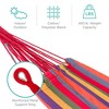 Best Choice Products 2-Person Brazilian-Style Cotton Double Hammock with Stand Set w/ Carrying Bag - 2 of 4