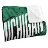 Eastern Michigan University Fan Zone Silky Touch Super Soft Throw Blanket 50x60 - 3 of 4