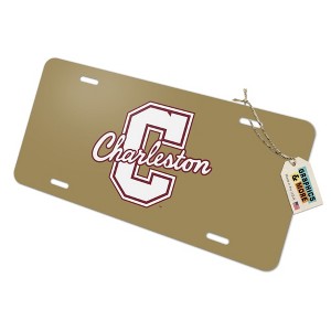 College of Charleston Secondary Novelty Metal Vanity Tag License Plate - 1 of 4
