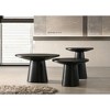 Best Master Furniture, Terra Transitional Round End Table with Pedestal Base - 4 of 4