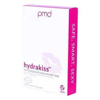PMD Beauty Hydrakiss Bio-Cellulose Anti-Aging Lip Sheet Mask - 10 ct