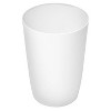 LunaLulinlk White Small Trash Can with Open Top for Tight Spaces - 1.58 Gallon Capacity - 4 of 4