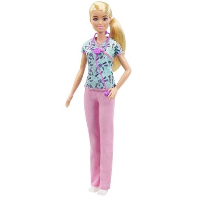 Barbie Gymnast Playset with Blonde Doll and 15+ Accessories 