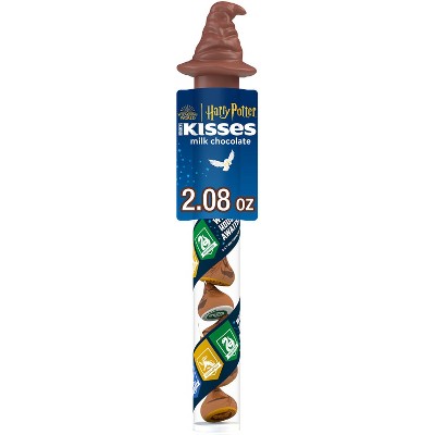 HERSHEY'S Kisses Milk Chocolate Harry Potter Halloween Candy Cane - 2.08oz